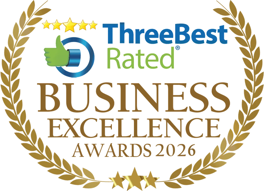 ThreeBest Rated Business Excellence Award 2026 for DGC Electrical