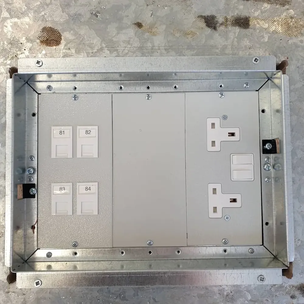 Rewired distribution board with new circuits fully tested