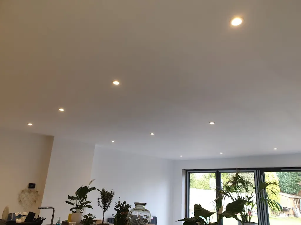 LED downlights installed in a Solihull home