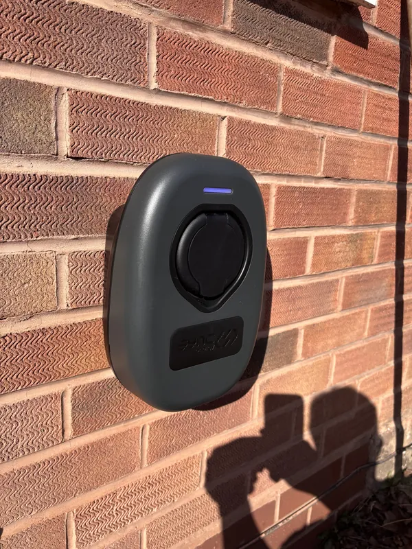 A Sync EV home charge point installed and commissioned